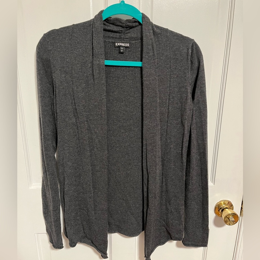 EXPRESS Gray cardigan